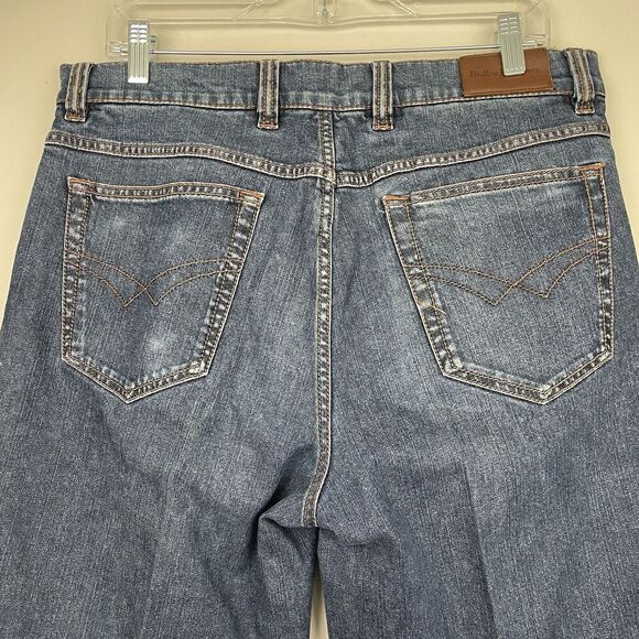 Bullock & Jones Featherweight Jeans Size 35/34 (34x28) Blue Straight Leg Stretch - Picture 7 of 13
